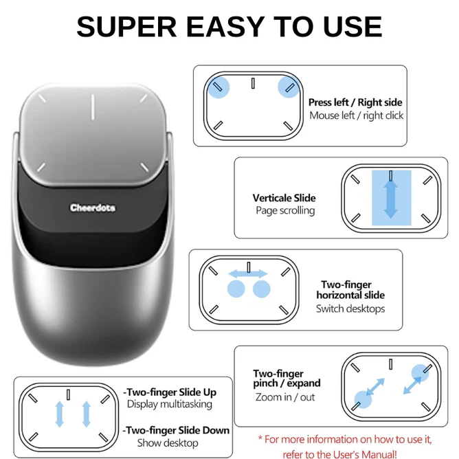 Cheerdots – Wireless Air Mouse with AI & ChatGPT – Image 4